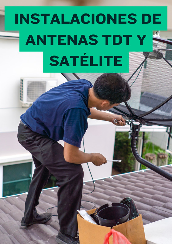 Instalaciones de Antenas TDT y satélite