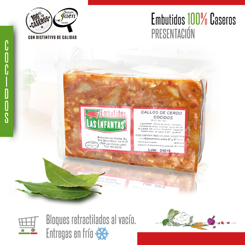 Callos cocidos de cerdo " Las Infantas "