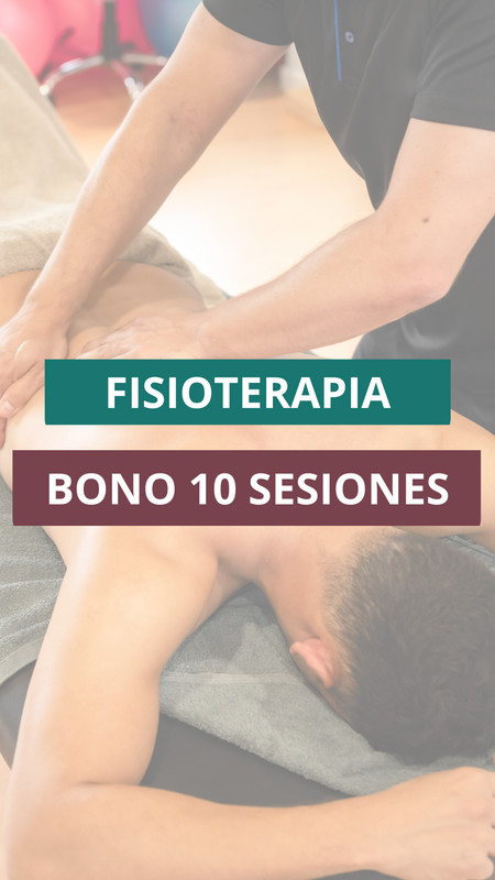 BONO DE 10 SESIONES DE FISIOTERAPIA-OSTEOPATÍA.