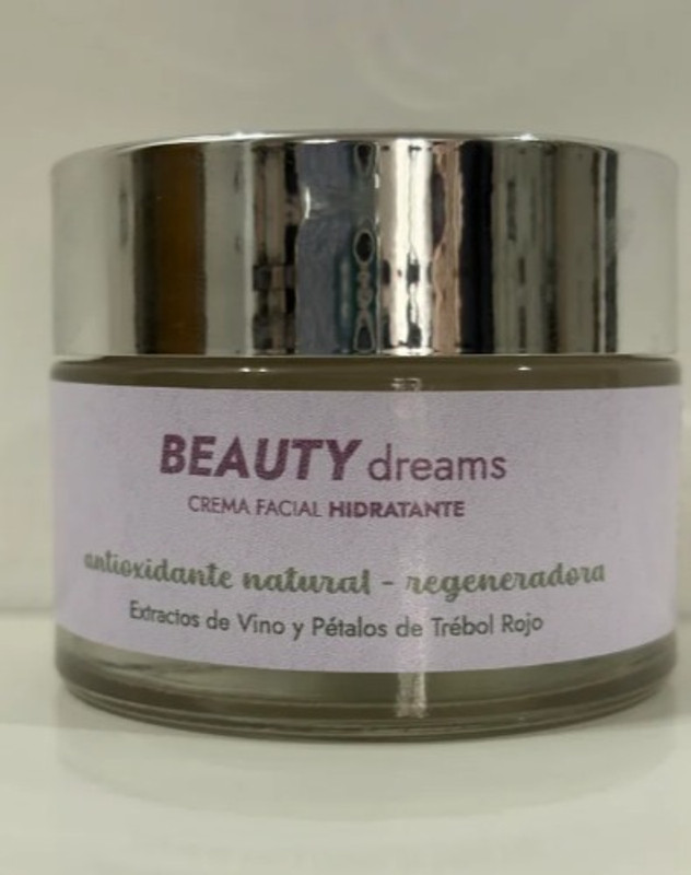 BEAUTY DREAMS crema hidratante natural 50 ml.