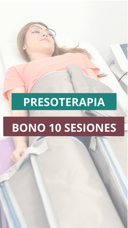 PRESOTERAPIA. BONO 10 SESIONES.