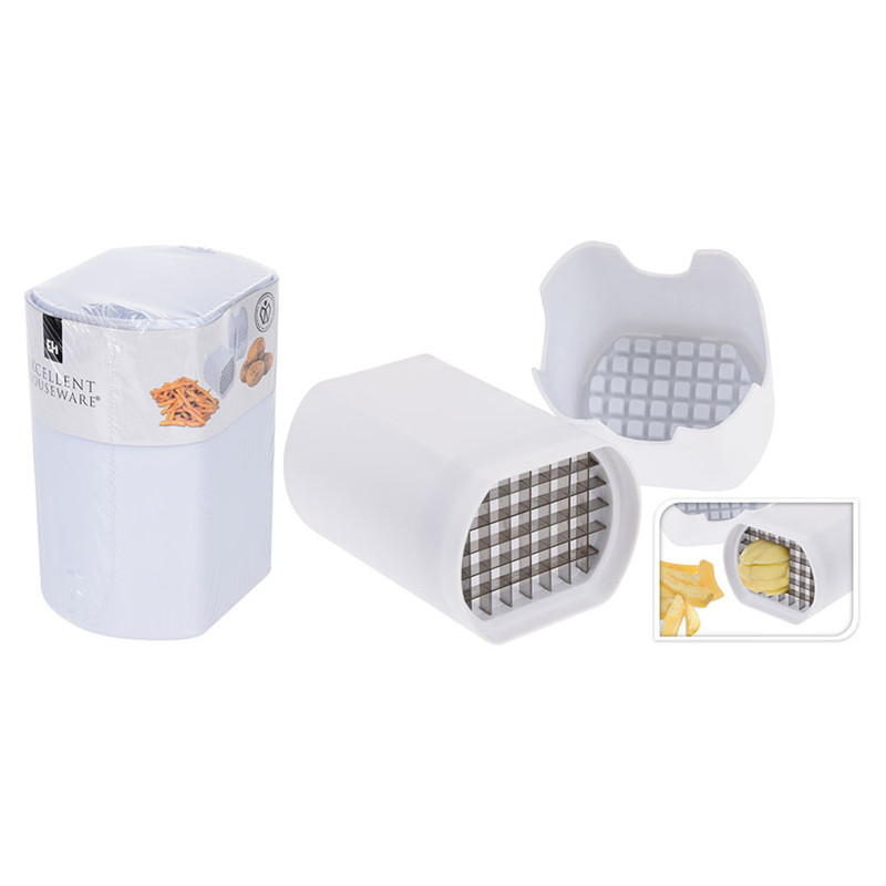 Corta patatas Blanco